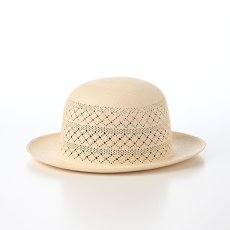 画像1: FILIGREE PATTERN LACE PANAMA G12 （フィリグリーパターン レースパナマ G12） SE822 ナチュラル (1)