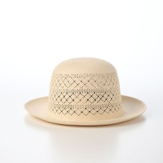 画像3: FILIGREE PATTERN LACE PANAMA G12 （フィリグリーパターン レースパナマ G12） SE822 ナチュラル (3)