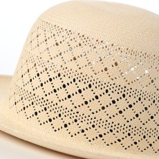 画像4: FILIGREE PATTERN LACE PANAMA G12 （フィリグリーパターン レースパナマ G12） SE822 ナチュラル (4)