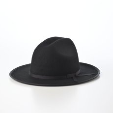 画像1: OPENROAD JP FELT HAT（オープンロード JP フェルトハット） SE826 ブラック (1)