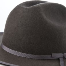 画像4: OPENROAD JP FELT HAT（オープンロード JP フェルトハット） SE826 チャコール (4)