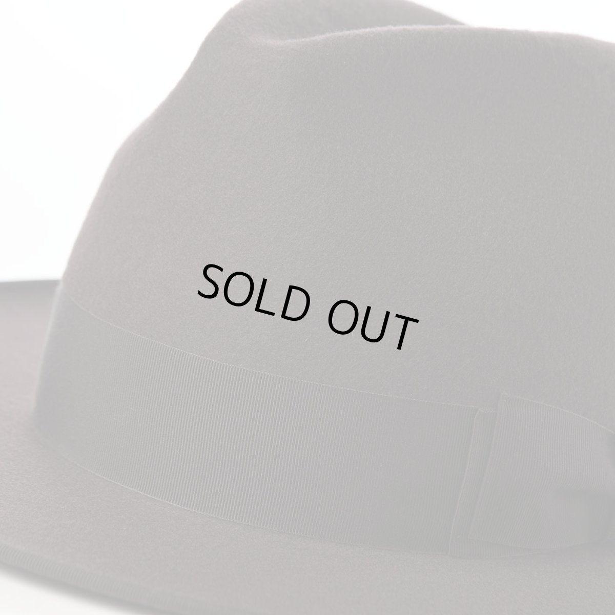 画像4: WOOL FELT LONG FLAT BRIM（ウールフェルト ロングフラットブリム） SE827 ダークブラウン (4)