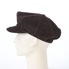 画像7: PIG SUEDE CASKET(ピッグスエード キャスケット) SE829 ダークブラウン (7)