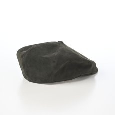 画像2: PIG SUEDE CASKET(ピッグスエード キャスケット) SE829 カーキ (2)