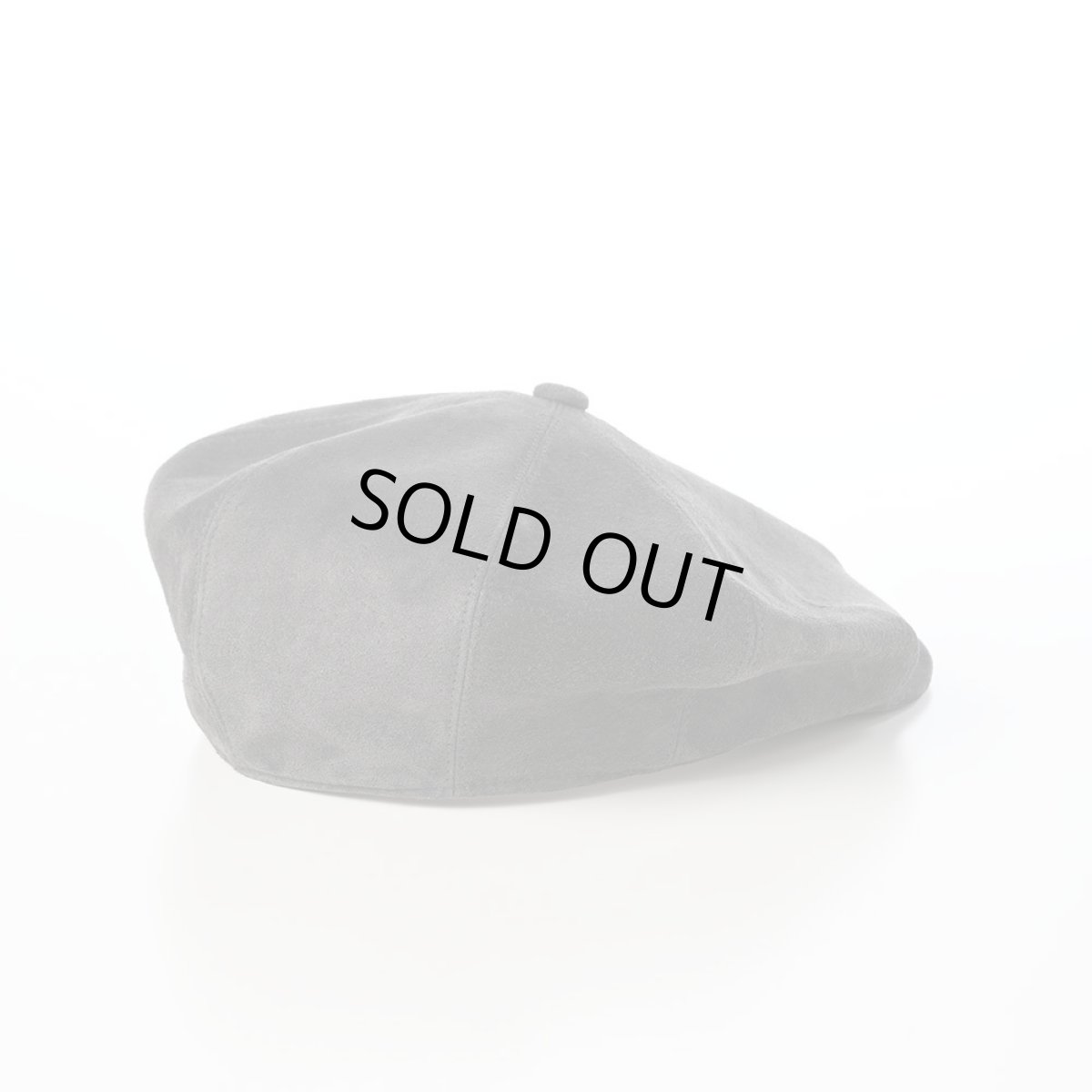 画像2: PIG SUEDE CASKET（ピッグスエード キャスケット） SE829 スミクロ (2)