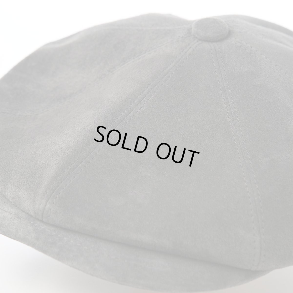 画像3: PIG SUEDE CASKET（ピッグスエード キャスケット） SE829 スミクロ (3)