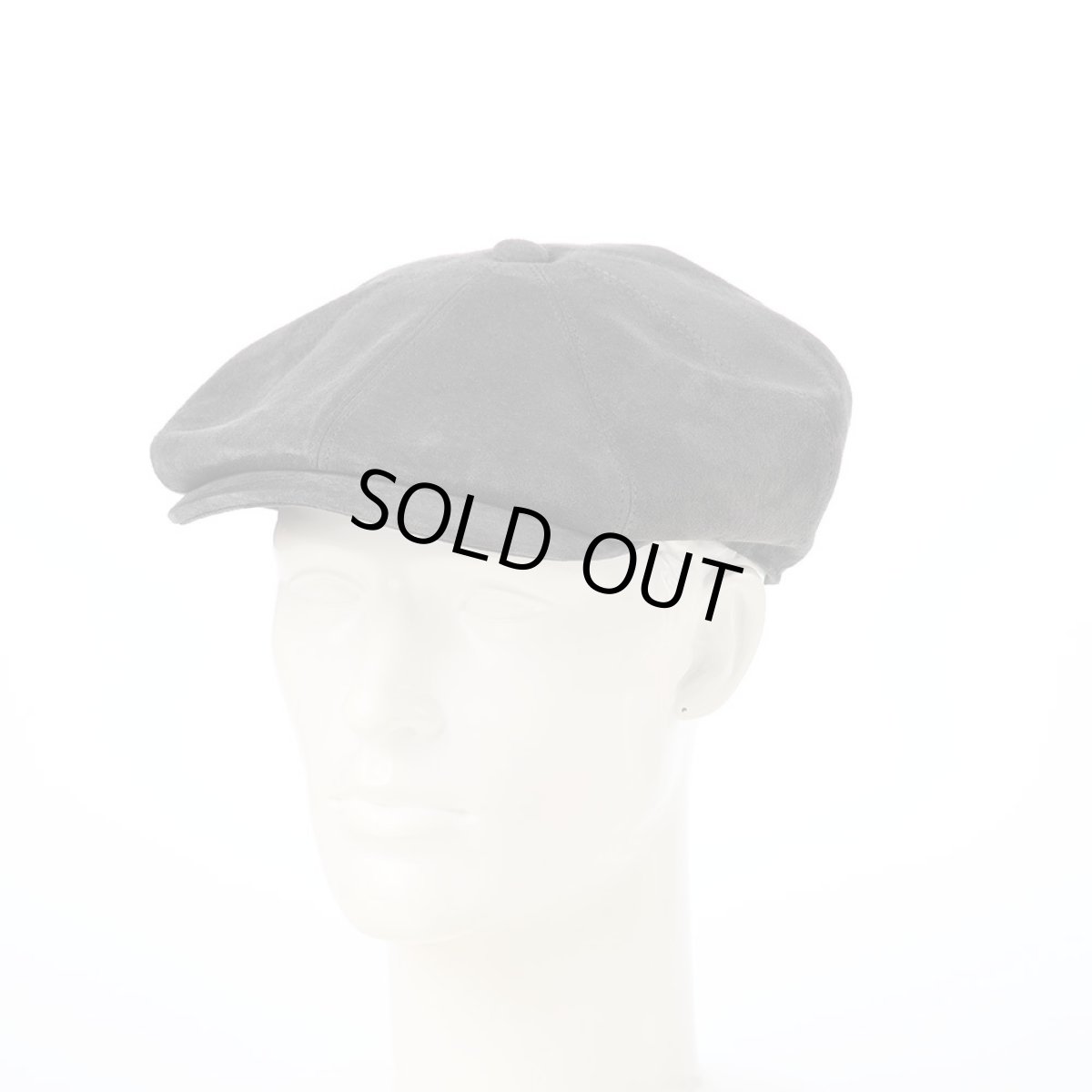 画像5: PIG SUEDE CASKET（ピッグスエード キャスケット） SE829 スミクロ (5)