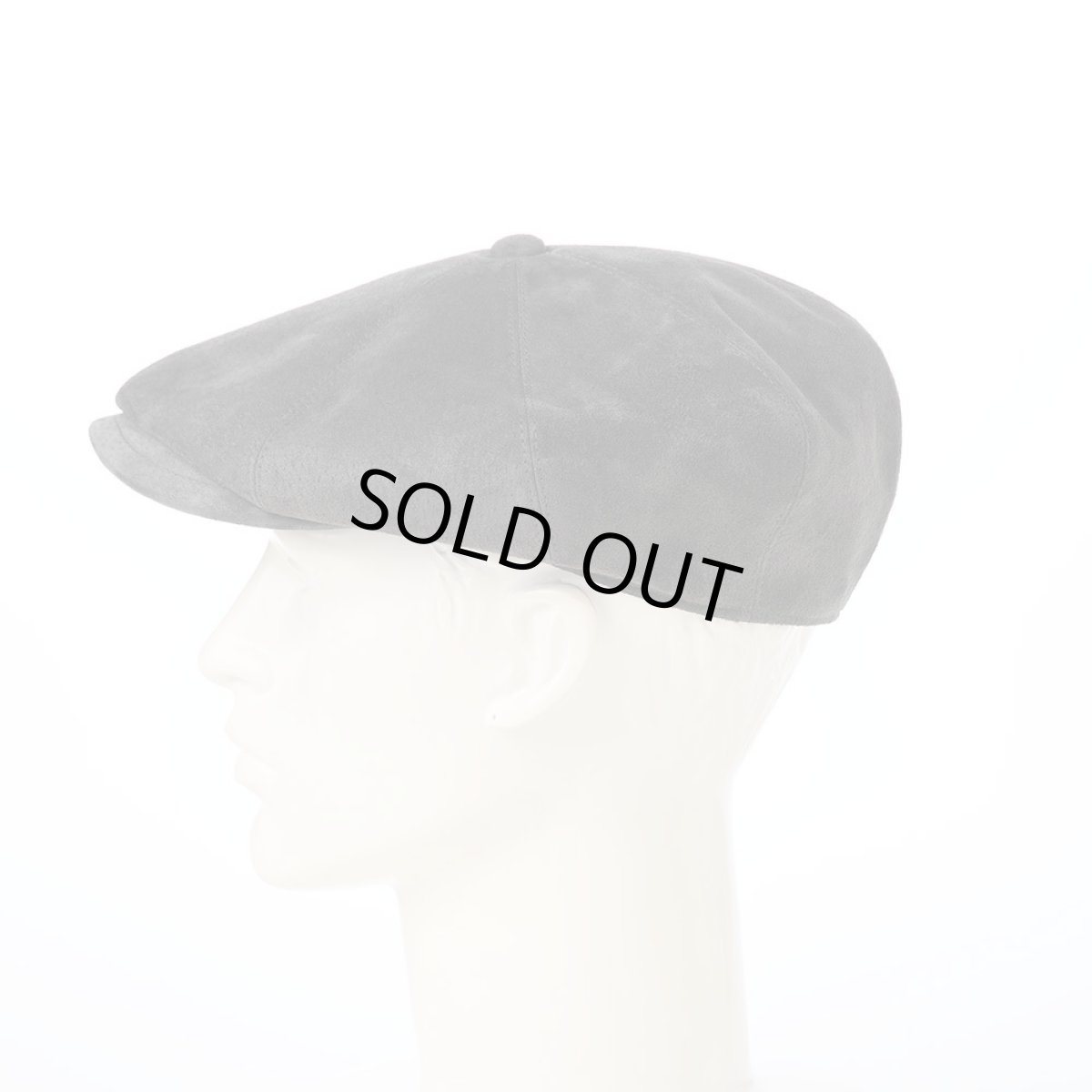 画像6: PIG SUEDE CASKET（ピッグスエード キャスケット） SE829 スミクロ (6)