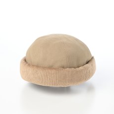 画像1: CORDUROY FISHERMAN CAP（コーデュロイ フィッシャーマン キャップ） SE832 ベージュ (1)