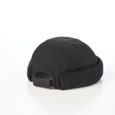 画像2: CORDUROY FISHERMAN CAP（コーデュロイ フィッシャーマン キャップ） SE832 ブラック (2)