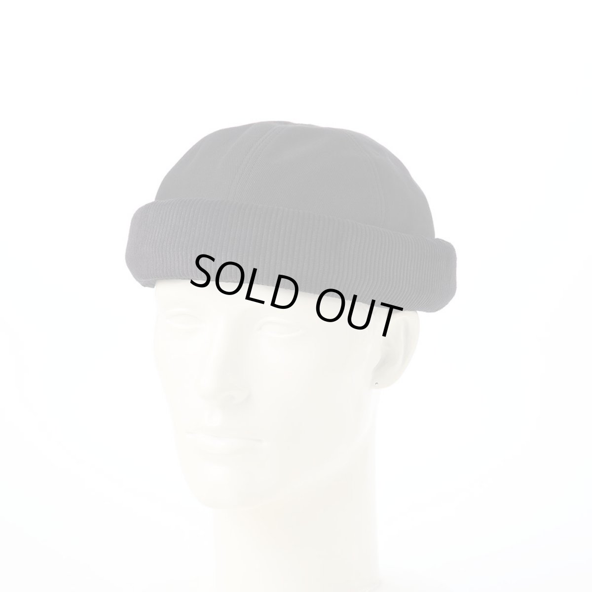 画像5: CORDUROY FISHERMAN CAP（コーデュロイ フィッシャーマン キャップ） SE832 ブラック (5)