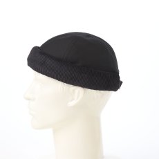 画像6: CORDUROY FISHERMAN CAP（コーデュロイ フィッシャーマン キャップ） SE832 ブラック (6)