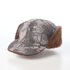 画像1: LEAF MOUNTAIN CAP（リーフ マウンテンキャップ） SE833 チャコール×ブラウン (1)