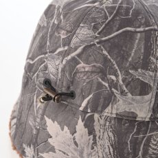 画像4: LEAF MOUNTAIN CAP（リーフ マウンテンキャップ） SE833 チャコール×ブラウン (4)