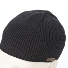 画像3: CASHMERE COTTON KNIT WATCH（カシミア コットン ニットワッチ） SE838 ブラック (3)