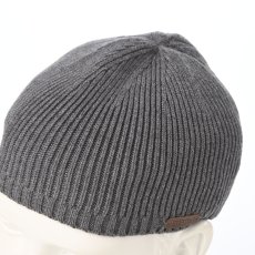 画像3: CASHMERE COTTON KNIT WATCH（カシミア コットン ニットワッチ） SE838 チャコール (3)