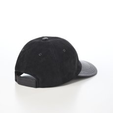 画像2: ONE TONE LEATHER CAP（ワントーン レザー キャップ） SE844 ブラック (2)