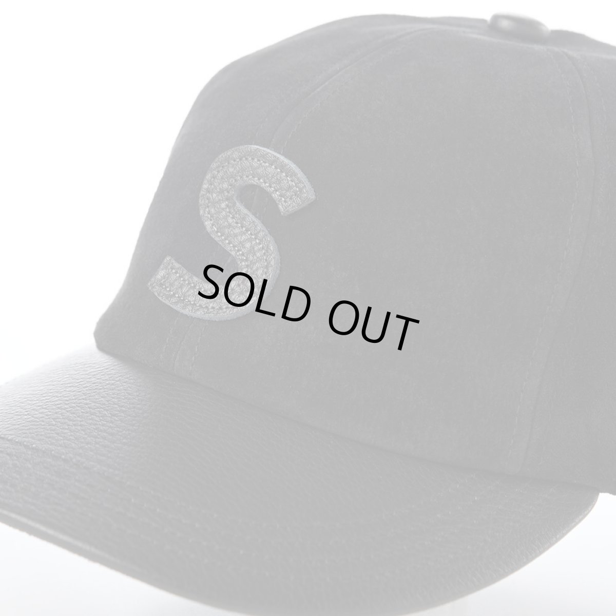 画像3: ONE TONE LEATHER CAP（ワントーン レザー キャップ） SE844 ブラック (3)