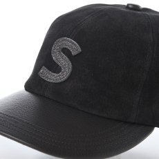 画像3: ONE TONE LEATHER CAP（ワントーン レザー キャップ） SE844 ブラック (3)