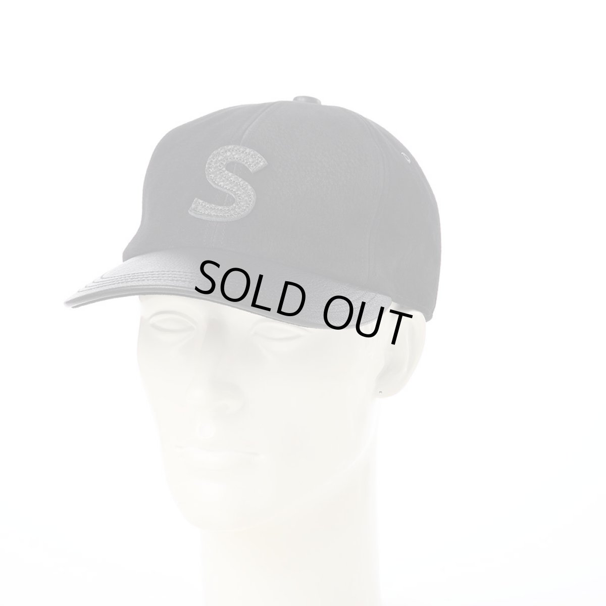 画像5: ONE TONE LEATHER CAP（ワントーン レザー キャップ） SE844 ブラック (5)