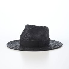 画像1: VINTAGE PAPER BRAID HAT（ヴィンテージ ペーパーブレード ハット） SE851 ブラック (1)