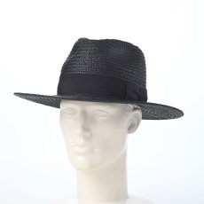 画像6: VINTAGE PAPER BRAID HAT（ヴィンテージ ペーパーブレード ハット） SE851 ブラック (6)