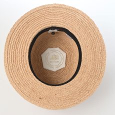 画像5: RAFFIA BRAID KANKAN HAT（ラフィアブレード カンカンハット） SE852 ベージュ (5)