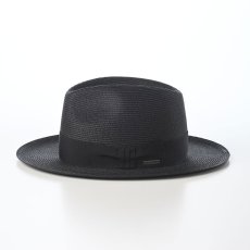 画像2: PAPER BRAID HAT（ペーパーブレード ハット） SE855 ブラック (2)