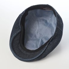 画像4: 11oz PIQUE DENIM HUNTING（11oz ピケデニム ハンチング） SE856 ネイビー (4)