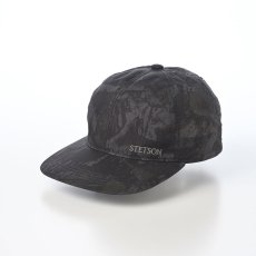 画像1: LEAF CAMO LIPSTOP CAP（リーフ カモ リップストップ キャップ） SE860 ブラック (1)