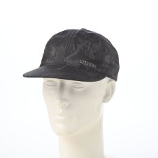 画像5: LEAF CAMO LIPSTOP CAP（リーフ カモ リップストップ キャップ） SE860 ブラック (5)