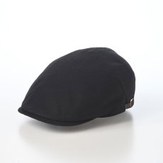 画像1: SURF KNIT HUNTING（サーフニット ハンチング） SE868 ブラック (1)