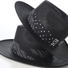 画像5: HERITAGE BANDANA PANAMA（ヘリテージ バンダナ パナマ） SE872 ブラック (5)