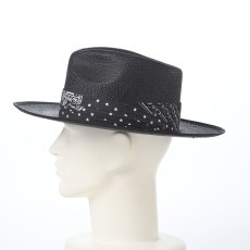 画像8: HERITAGE BANDANA PANAMA（ヘリテージ バンダナ パナマ） SE872 ブラック (8)
