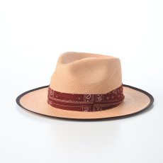 画像1: HERITAGE BANDANA PANAMA（ヘリテージ バンダナ パナマ） SE872 キャメル (1)