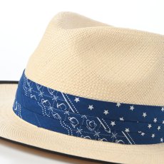 画像4: HERITAGE BANDANA PANAMA（ヘリテージ バンダナ パナマ） SE872 ナチュラル (4)