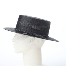 画像7: VENTED FLAT BANDANA PANAMA（ベンテッド フラット バンダナ パナマ） SE873 ブラック (7)