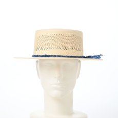 画像8: VENTED FLAT BANDANA PANAMA（ベンテッド フラット バンダナ パナマ） SE873 ナチュラル (8)