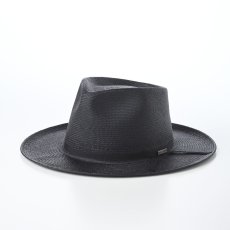 画像1: FLAT VINTAGE NARROW PANAMA G12（フラット ヴィンテージ ナロー パナマ G12） SE876 ブラック (1)