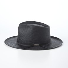 画像2: FLAT VINTAGE NARROW PANAMA G12（フラット ヴィンテージ ナロー パナマ G12） SE876 ブラック (2)