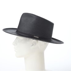 画像7: FLAT VINTAGE NARROW PANAMA G12（フラット ヴィンテージ ナロー パナマ G12） SE876 ブラック (7)