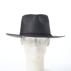 画像8: FLAT VINTAGE NARROW PANAMA G12（フラット ヴィンテージ ナロー パナマ G12） SE876 ブラック (8)