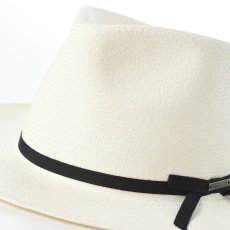 画像4: FLAT VINTAGE NARROW PANAMA G12（フラット ヴィンテージ ナロー パナマ G12） SE876 オフホワイト (4)