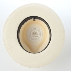 画像5: FLAT VINTAGE NARROW PANAMA G12（フラット ヴィンテージ ナロー パナマ G12） SE876 オフホワイト (5)