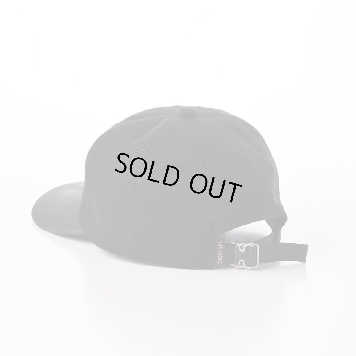 画像2: VINTAGE LEATHER PATCH CAP（ヴィンテージ レザー パッチ キャップ） SE882 ブラック (2)