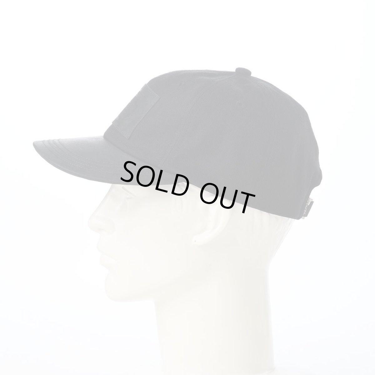 画像6: VINTAGE LEATHER PATCH CAP（ヴィンテージ レザー パッチ キャップ） SE882 ブラック (6)