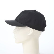 画像6: VINTAGE LEATHER PATCH CAP（ヴィンテージ レザー パッチ キャップ） SE882 ブラック (6)
