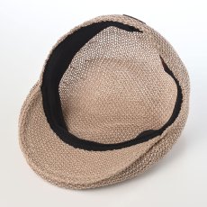 画像4: LINEN THERMO KNIT HUNTING（リネン サーモニット ハンチング） SE890 ベージュ (4)