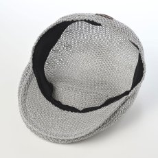 画像4: LINEN THERMO KNIT HUNTING（リネン サーモニット ハンチング） SE890 グレー (4)