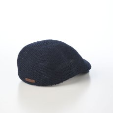 画像2: LINEN THERMO KNIT HUNTING（リネン サーモニット ハンチング） SE890 ネイビー (2)